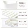 ZATAO Cutlery Case, 4-Sided Expandable, Sliding Cutlery Storage, Approx. W27-51 x D27-51 x H5, Stationery, Cosmetics, and Small Items, Drawer Dividers