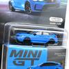 MINI GT Масштаб 1:64 Эксклюзив MiJo - Honda Civic Type R (Boost Синий Жемчуг)