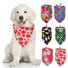 Dog Bandana Causal Style Fruit Print Triangle Scarf Pet Neckerchief Dog Bib