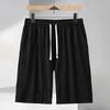 Plus Size 4XL-11XL Summer Oversize Black Shorts for Men Elastic Waist Casual Shorts Summer Clothes