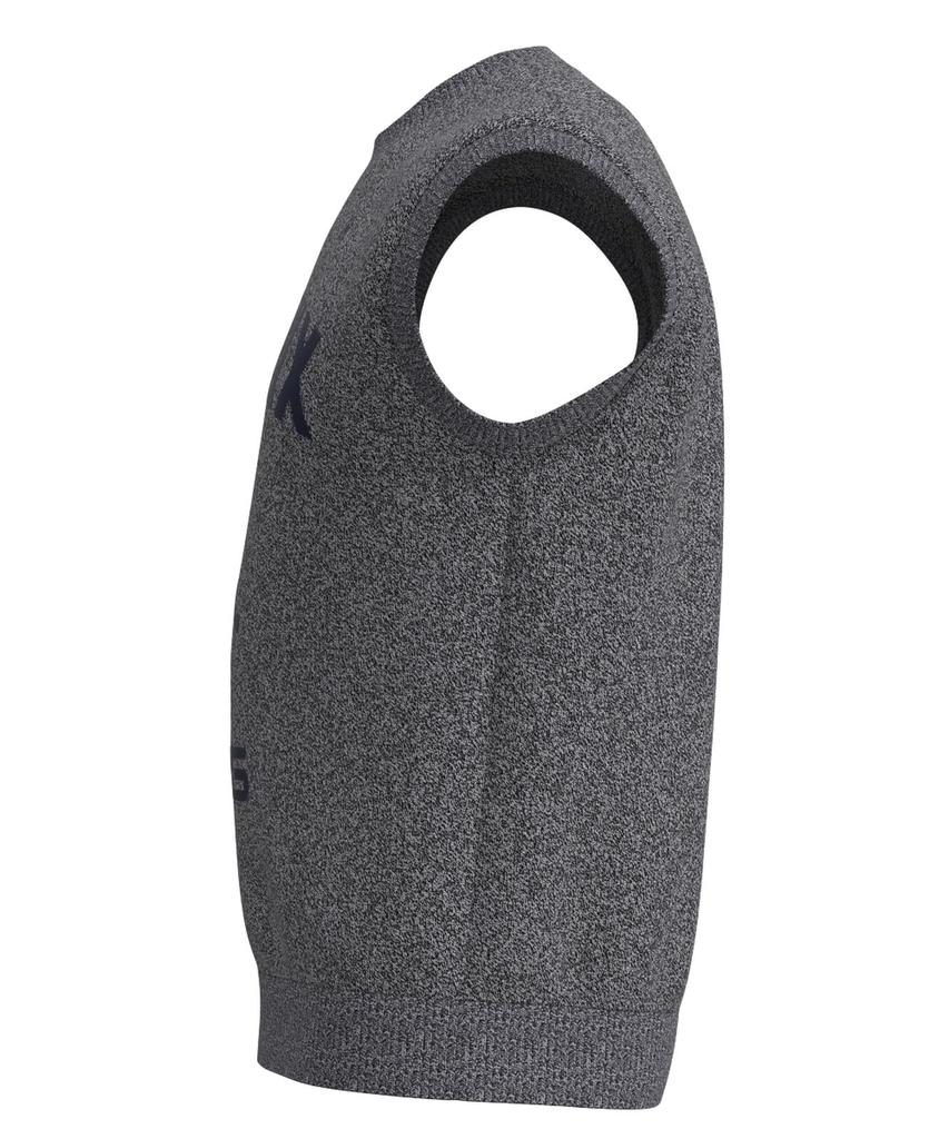 [Ping Apparel] Мужской легкий трикотажный жилет с круглым вырезом (Логотип PHOENIX x Mr.PING, увеличенный)  Golf 621-3274801 022Светлый верх Серый M