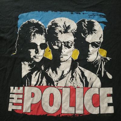 Редкая черная футболка с коротким рукавом The Police Tour 2007, все размеры, AC983, унисекс