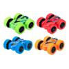 4Pcs Double-sided Flip Stunt Car Toy Four TPR Wheels Inertial Drive Truck Toy Indoor Outdoor Off-road Vehicle Toy Toddlers Boys Girls Gifts
