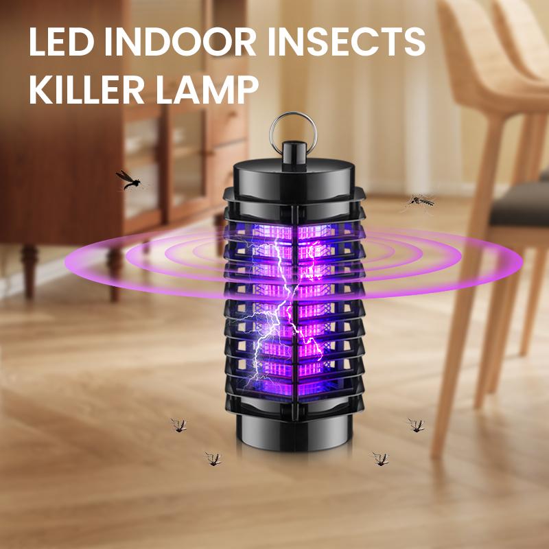 Dayoung Electric Fly Killer Light Indoor and Outdoor Mosquito Zapper ABS Insect Trap for Garden Patio Solid State