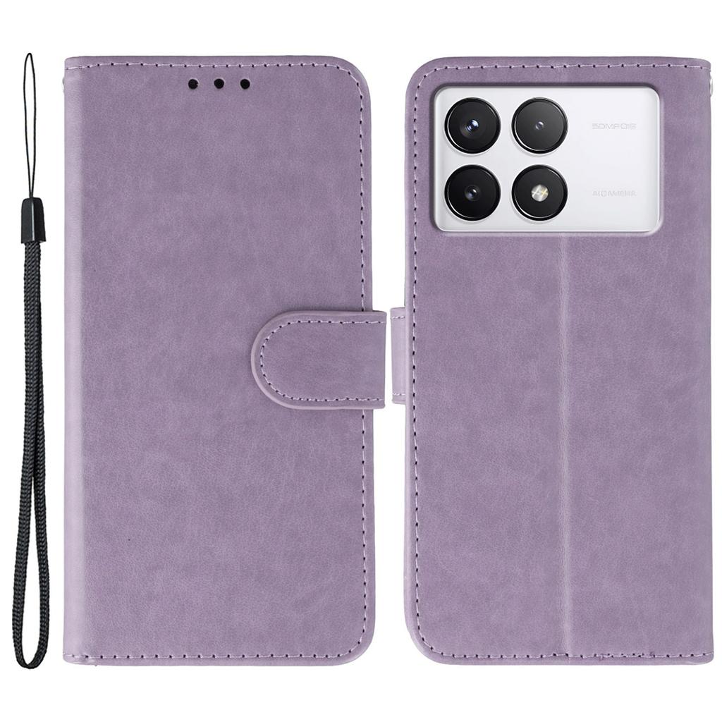 For Xiaomi 14T Cases PU Leather Flip Wallet Phone Cover with Strap