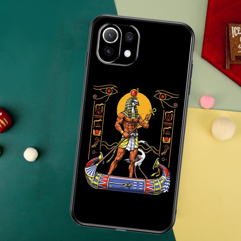 Egypt Nefertiti Anubis Ankh Case For Xiaomi 14T Pro 11T 12T 13T 13 14 15 Ultra POCO X7 Pro X3 X5 X6 M6 F5 F6 Pro Cover