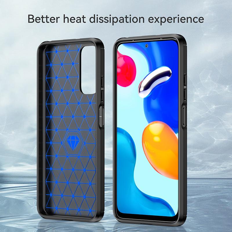 Для Xiaomi Redmi Note 11S Чехол для Redmi Note 11S Чехол противоударный мягкий силиконовый бампер для Redmi Note 11 Pro Global 11S 10S 10