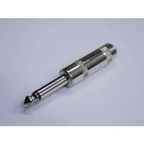 Mono Phone Plug, #280 Type, for DIY Shielding, Original S-Shaped, Straight Type, for Guitar Cables, etc. (Set of 2, Standard)