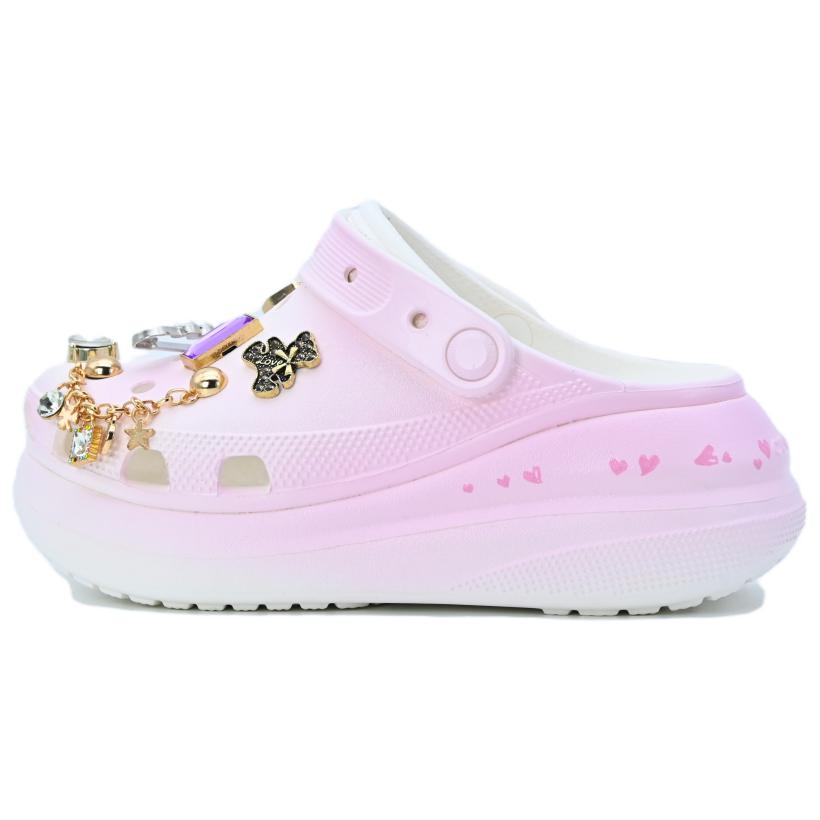 Crocs Кроксы Crush Розовый Ангел Унисекс Розовый