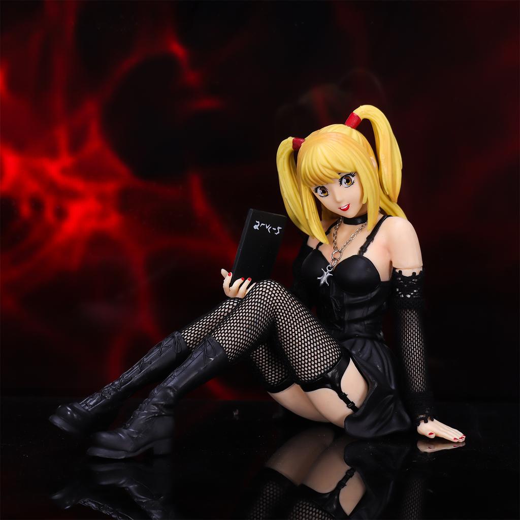 DEATH NOTE МисаМиса экшн аниме фигурка Коллекционная статуэтка, Модель фигурки в масштабе, Динамичная поза, Предмет для экспозиции, Рождественский подарок