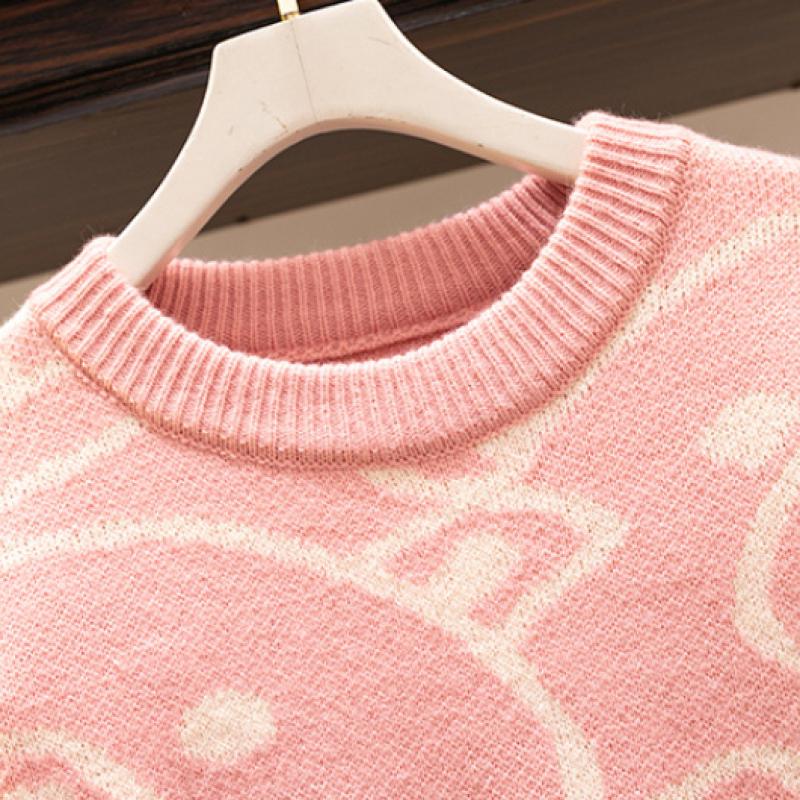 Осень-зима свитера в стиле Харадзюку женские аниме уличная одежда с длинными рукавами Готическая винтажная одежда эстетические топы в стиле каваи пуловеры