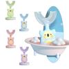 High Quality U-shaped Silicone Toddler Toothbrush For Effective Dental Hygiene