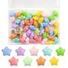20/50Pcs 3D Star Shape Pushpins Macaron Blackboard Push Pins Portable Decorative Studs  Corkboard