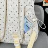 Женский рюкзак в горошек Студенческая школьная сумка Рюкзак большой вместимости
