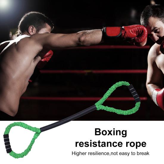 Elastic 8figure Exercise Soft Band For Men Women Boxing Resistance Band For Arm Back Shoulder Foot Leg Yoga Gym Fitness Pulling Rope For
