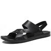 Zapatillas Verano Hombre Calzado сандалии для мужчин из натуральной кожи, мужская обувь 2022, роскошные сандалии для рыбалки, черная летняя мужская обувь