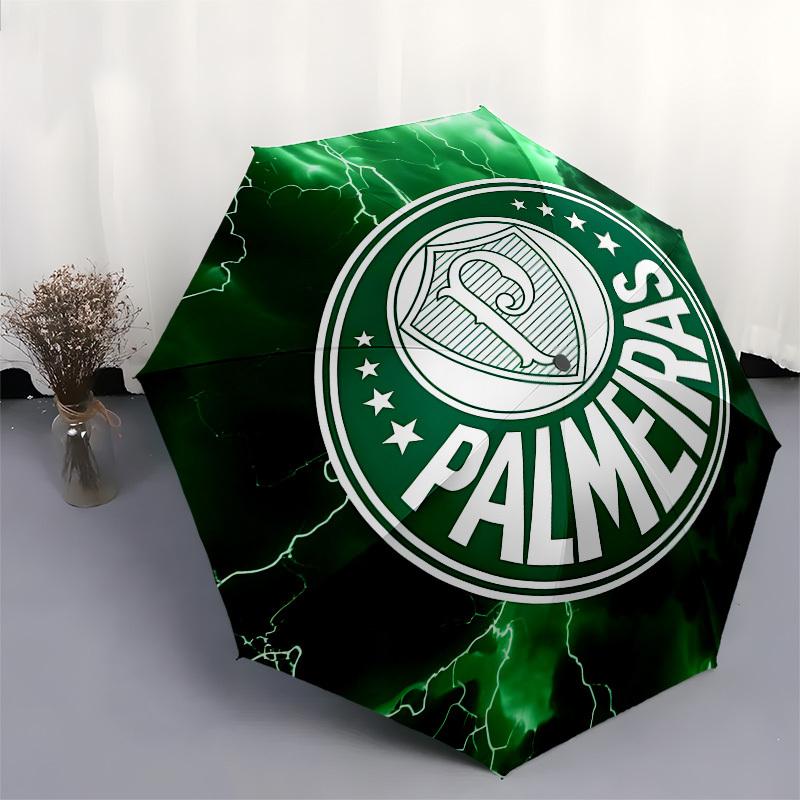 Palmeiras, Lightning- Automatic Opening and Closing, 8-rib Structure Portable Umbrella, Suitable for Men and Women in All Seasons - Perfect