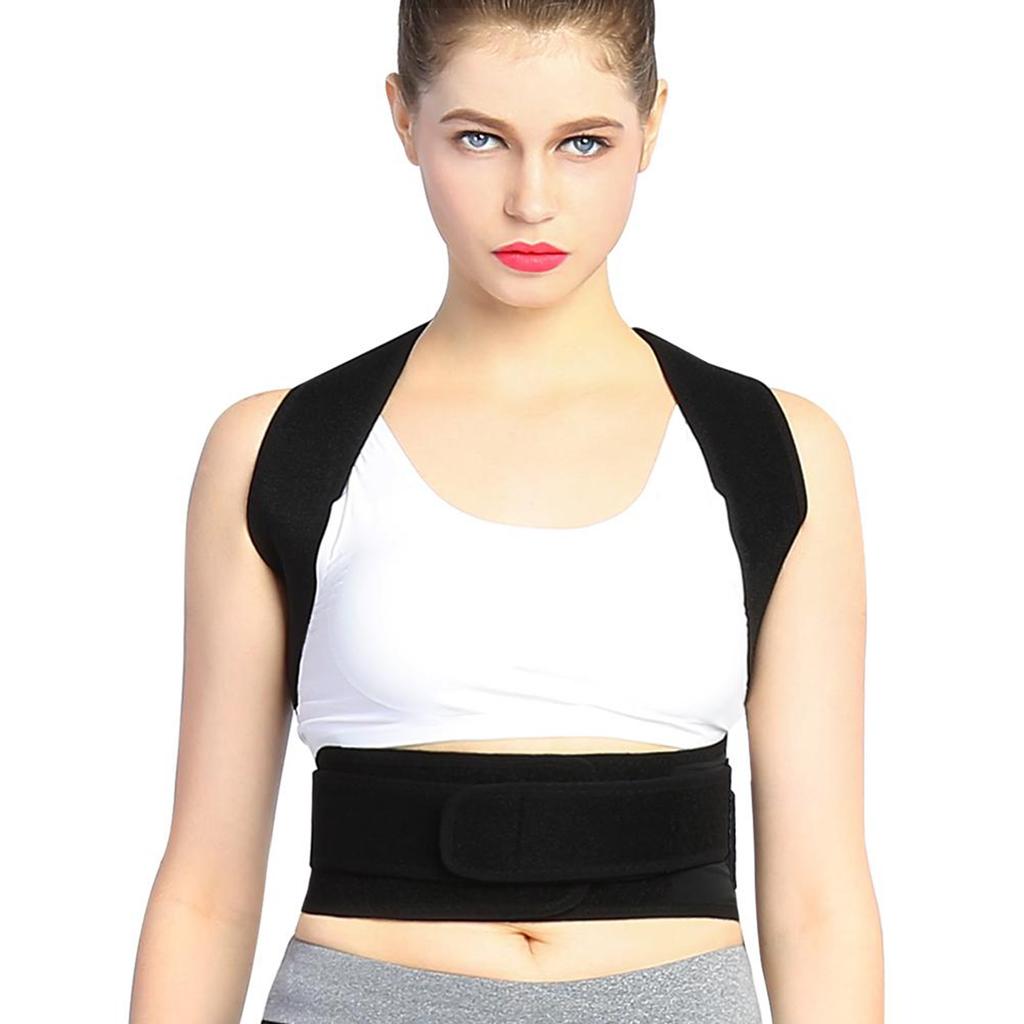 Регулируемый корректор осанки для спины, поддерживающий пояс для спины и плеч, коррекция осанки