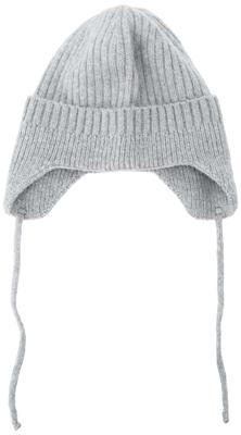 Шапка вязаная Mozu Серая 470-0013