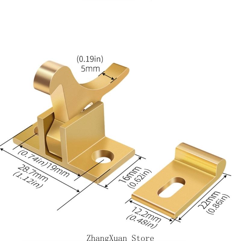 Rustproofed Coppers Window Fastener Child Safe Locking Bird Window Lock For Permanents Outdoor Installation 3XUF