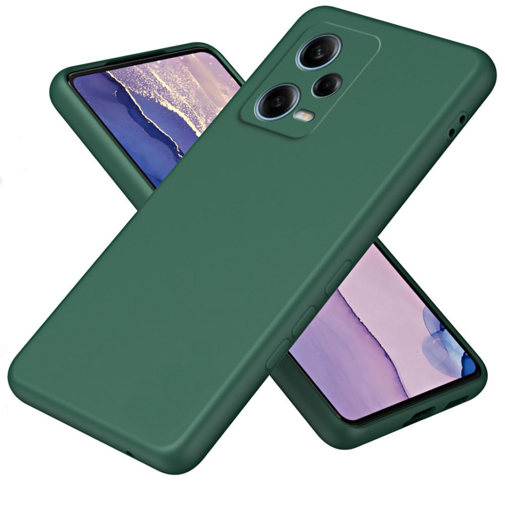 Квадратный жидкий силиконовый чехол для Xiaomi Redmi Note 12 Pro Plus 5G Global Soft Fundas Redmi Note 12 12s Matte Basic Cover Caqas