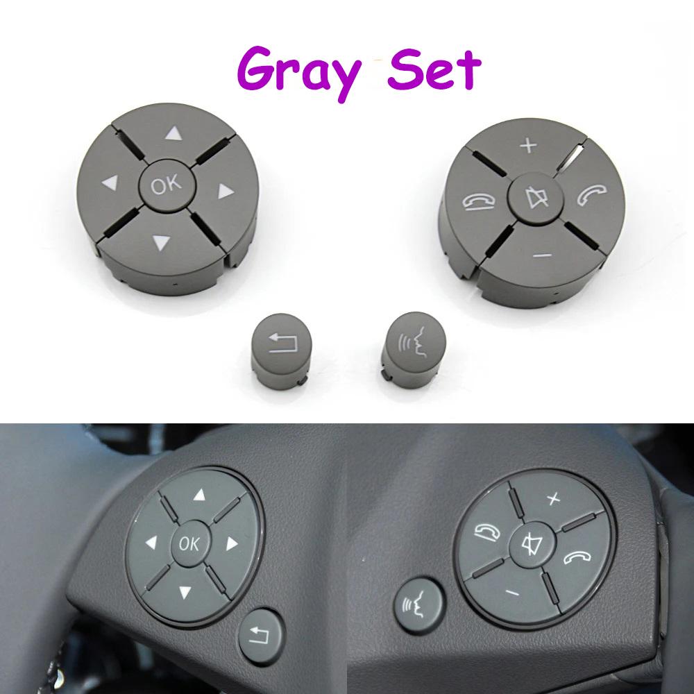 Car Multi-function Steering Wheel Switch Control Buttons For Mercedes Benz C E GLK Class W204 X204 W207 W212