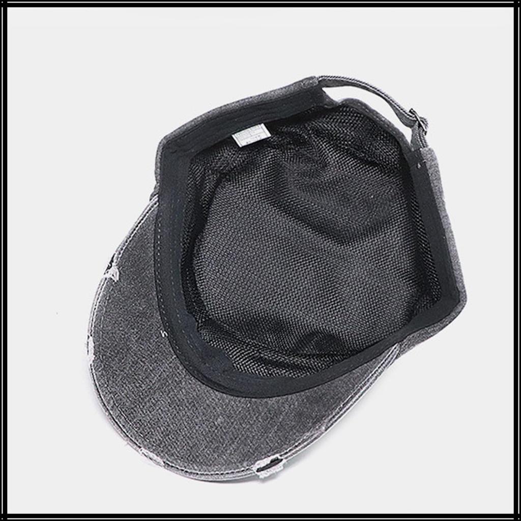 Military marine distressed CZ588 [White Fang] hat, cap, finish, stylish, airsoft, men's, women's, (beige)