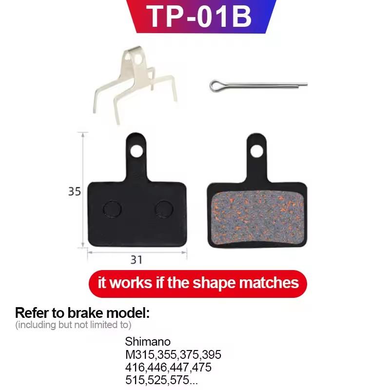 Колодки гидравлических дисковых тормозов для горного велосипеда для b01s SHIMANO SRAM AVID HAYES Magura ZOOM Велосипедные запчасти Полуметаллические тормозные колодки