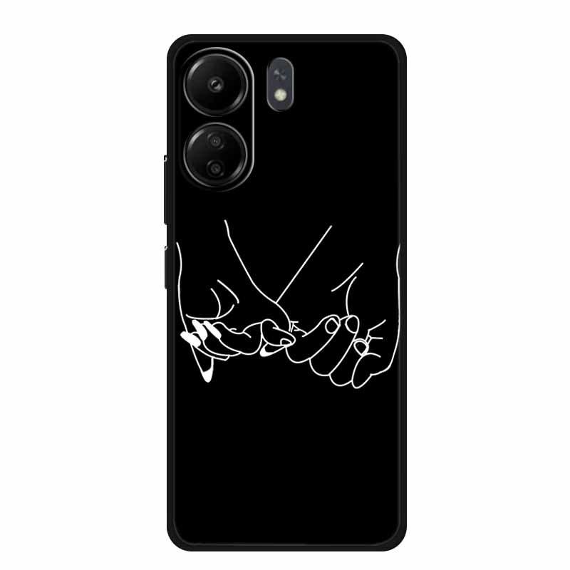 Colorful Cross-border Phone Case for Redmi 13 4G/Note 13R 5G/Poco M6 4G