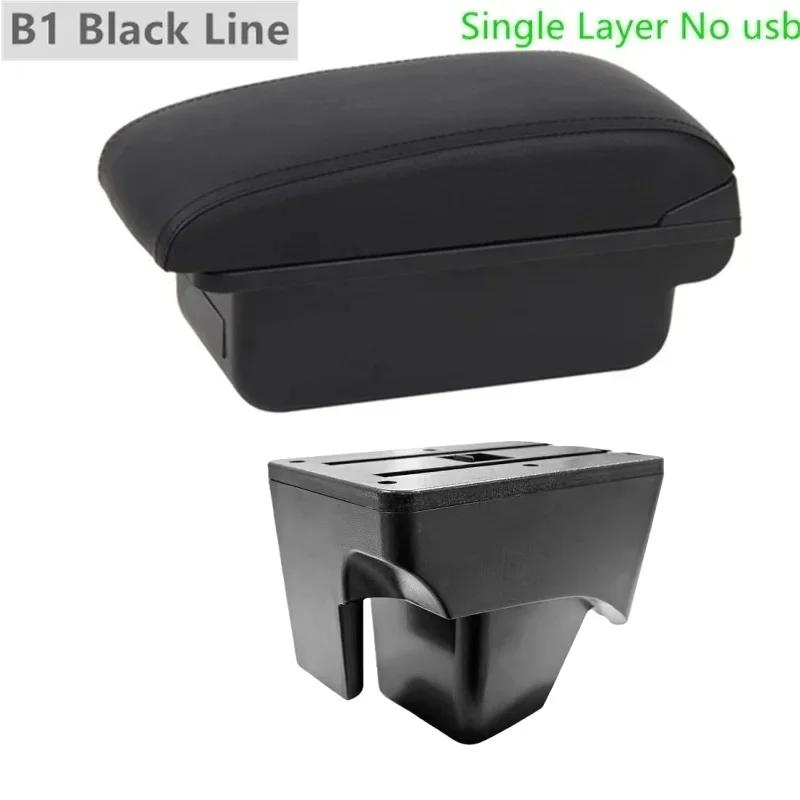 Leather Arm Rest Center Car armrest interior modification Armrest Box for Volkswagen VW TERA 2025 Console Storage USB