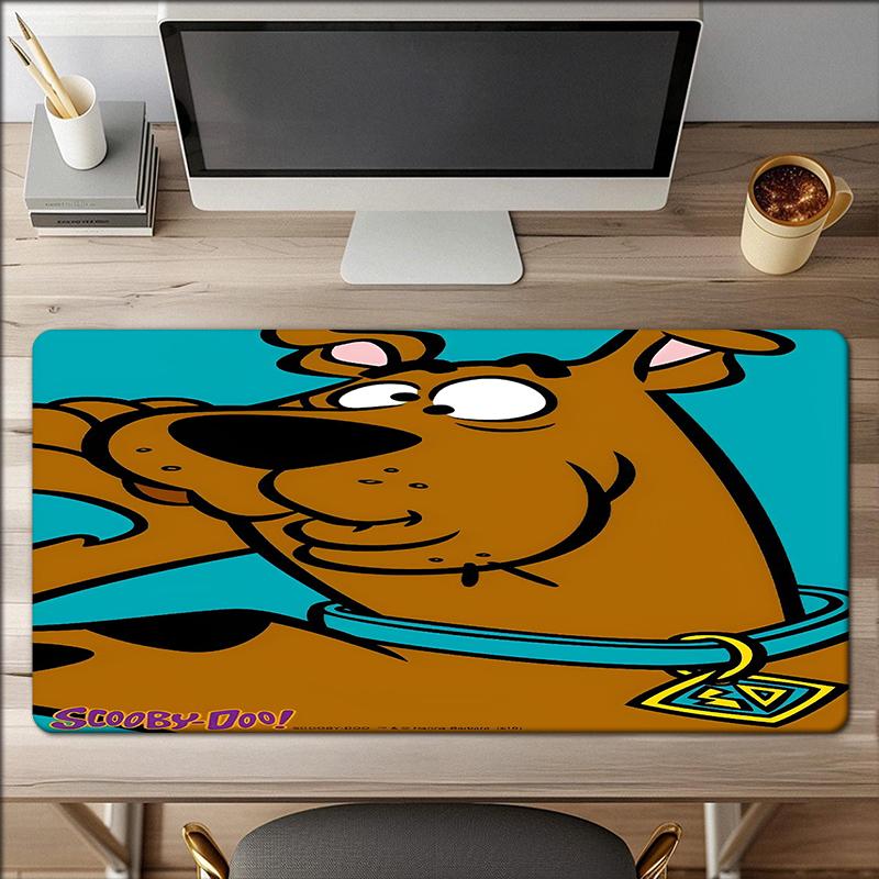 Scooby-Doo Theme Mouse Pad, Non Slip Rubber Base, Multifunctional Office & Home Decor, Perfect for Workspace Personalization.