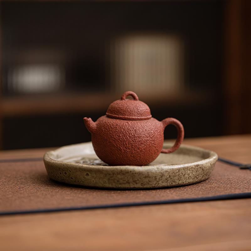 Дуньхуанская культура горшок подставка горшок сухой заварник стол чайный поднос толстая керамическая крышка чаша подставка дно ретро чайный сервиз аксессуары