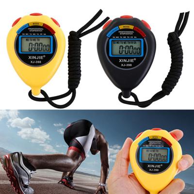 Секундомер ЖК-цифровой профессиональный хронограф таймер счетчик спортивный тренажерный зал инструмент