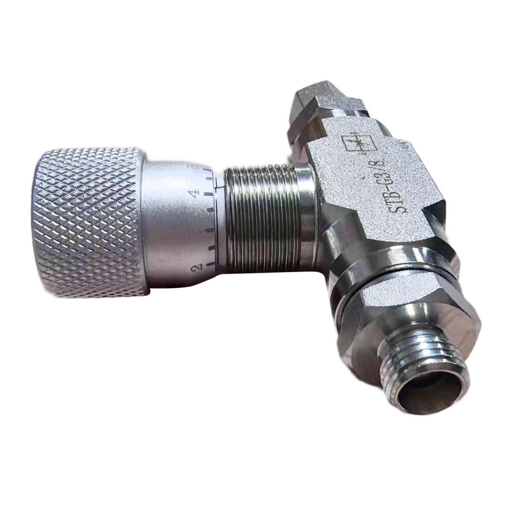 G3 8 Flow Control Valve Bidirectional Hydraulic Restrictor Valve for 1 2 Ton Mini Excavator
