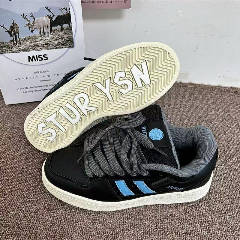 Модные кроссовки для скейтборда, прогулочные кроссовки для мужчин и женщин, дышащие кроссовки для хлеба, повседневные кроссовки с толстым язычком