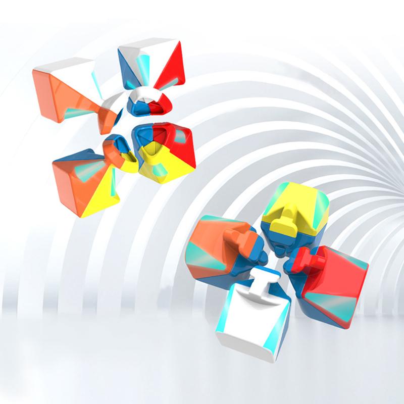 Новый! Moyu Meilong 3x3 Speed ​​Cube Эргономичный волшебный куб без наклеек Детские развивающие головоломки, игрушки для