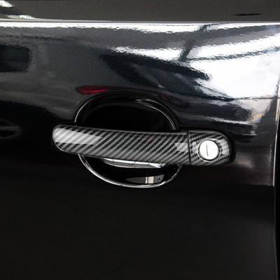 Для VW Golf 4 Jetta Bora MK4 Rabbit A4 1J 1999-2004 ABS хром/углеродное волокно стиль автомобильные внешние дверные ручки чехлы