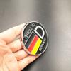 New Design 3D Metal Car Mudguard Trunk Door mark Sticker Germany VEHICLE ID Emblem Badge Sticker For VW WOLFSBURG zf4