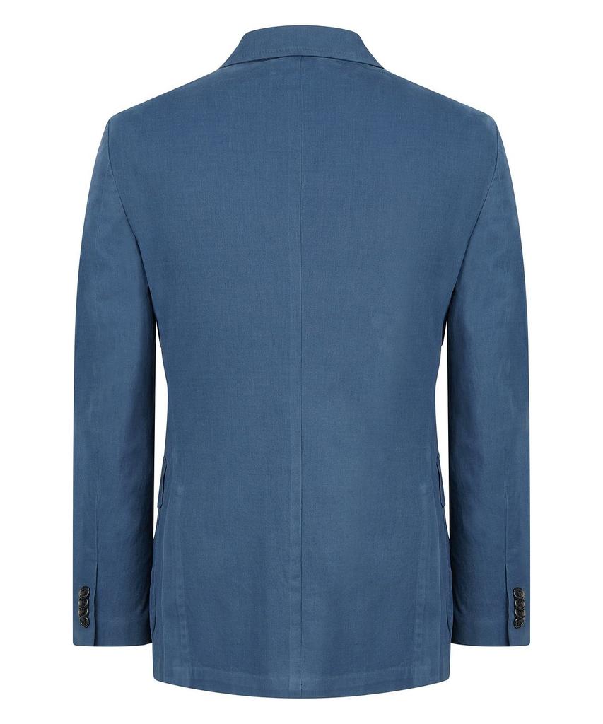 Man On The Boon Stretch Cotton Garment Washed Jacket_Navy 4714102002