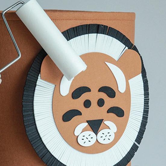 Корзина для белья с рисунком животных, компактная фетровая одежда, сумка для хранения игрушек для дома