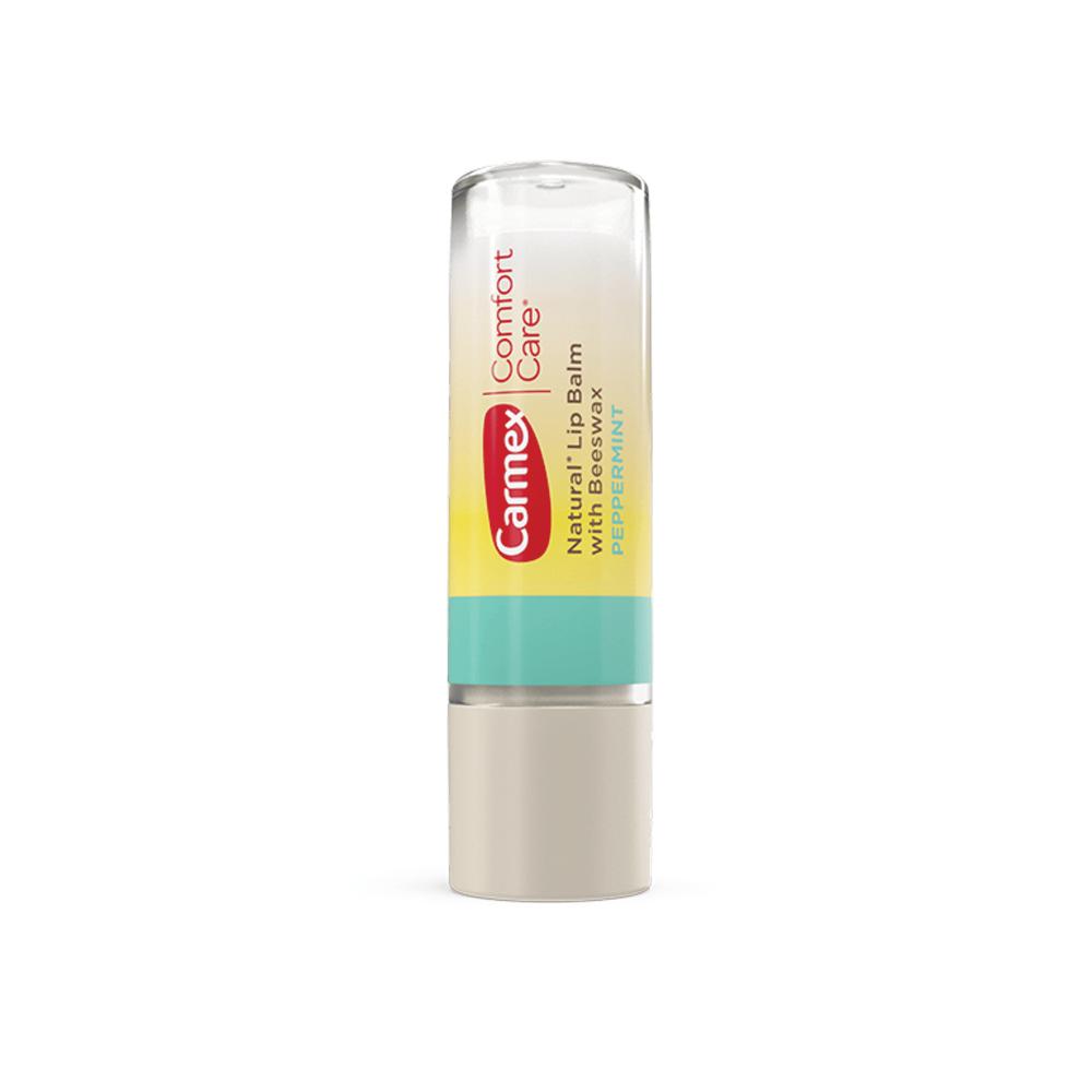 Balsam do ust z woskiem pszczelim Carmex Comfort Care mięta pieprzowa 2-pak
