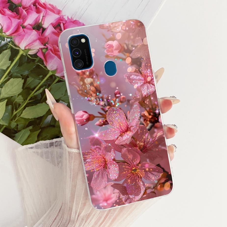 Чехол для Samsung Galaxy M21 SM-M215F Новый модный расписной чехол Мягкий силиконовый чехол для Samsung M21 2021 M 30 s Galaxy M30s Fundas