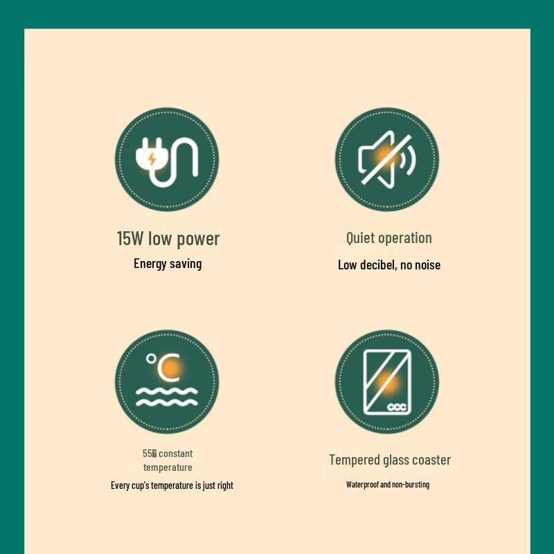 QXNRBE Умный термостатический подогреватель напитков