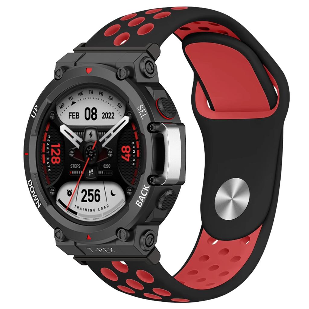 Дышащий силиконовый ремешок для умных часов Huami Amazfit T-Rex 3, спортивный браслет, ремешки для Amazfit T Rex Trex Pro Ultra Correa