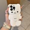 Cartoon Bear Shell Personalized Soft Cover TPU Soft Edge Female Couple Japanese and Korean Shell Full Covered Edge Large Hole Mobile Phone Case
