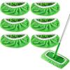1 Set Reusable Microfiber Mop Pads for Sweeper ,Mopping Floors Cloths for Household Cleaning, Washable Pads