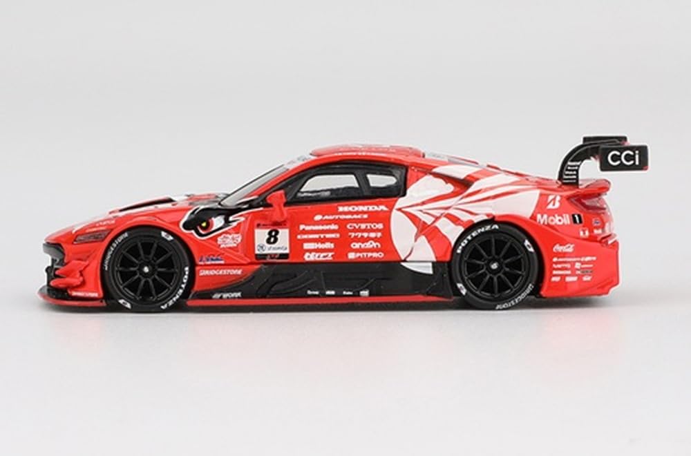 Sunrich MINI GT Scale Honda Type S GT500 SUPER GT Series 2023 ARTA MUGEN ARTA Japan Exclusive Finished Model 1/64 NSX-GT #8 NSX-GT (Left-Hand Drive)