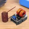 1-5 шт. Входное напряжение DC5-12.0V ZVS Индукционная нагревательная плата 120 Вт Большая мощность Обратноходовой нагревательный драйвер DIY Плита и катушка зажигания
