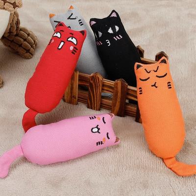 Новая игрушка для кошек Звук шуршания Игрушка с кошачьей мятой Товары для кошек Игрушки для котят для стачивания зубов Кошка
