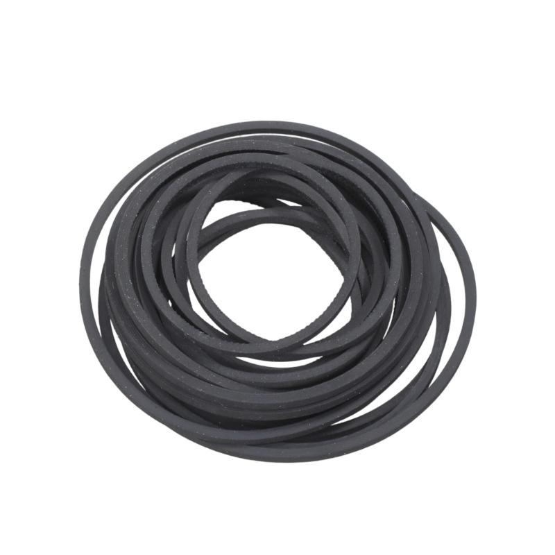 20 шт. Квадратные резиновые ремни для записывающих устройств и видеоприводов 1,2 мм Прочные резиновые ремни Смешанный размер 35-65 мм